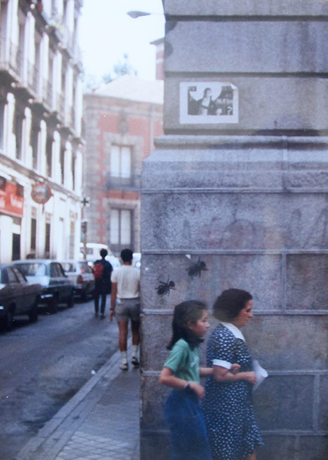 Graffitis años 80 Madrid - Artista plástico | Joaquín Muñoz Baroja